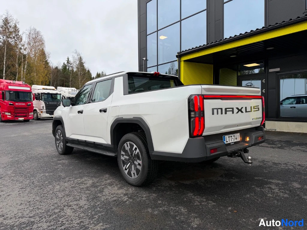 Valkoinen Maxus eTERRON 9 2026, takaviisto, kuva 8