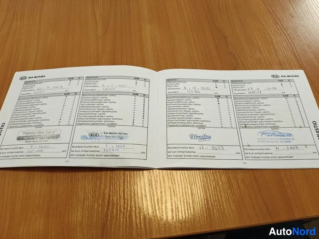 Sininen Kia Ceed 2013, asiakirja, kuva 11