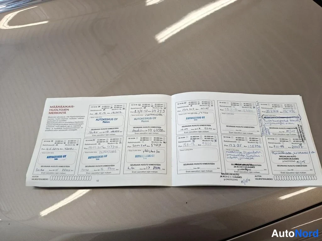 Beige Nissan Qashqai 2011, asiakirja, kuva 9