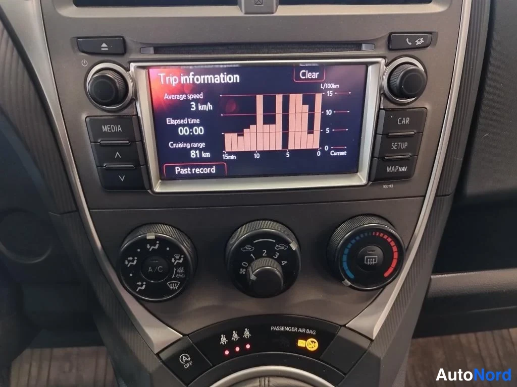 Sininen Toyota Verso-S 2012, yksityiskohta, kuva 15