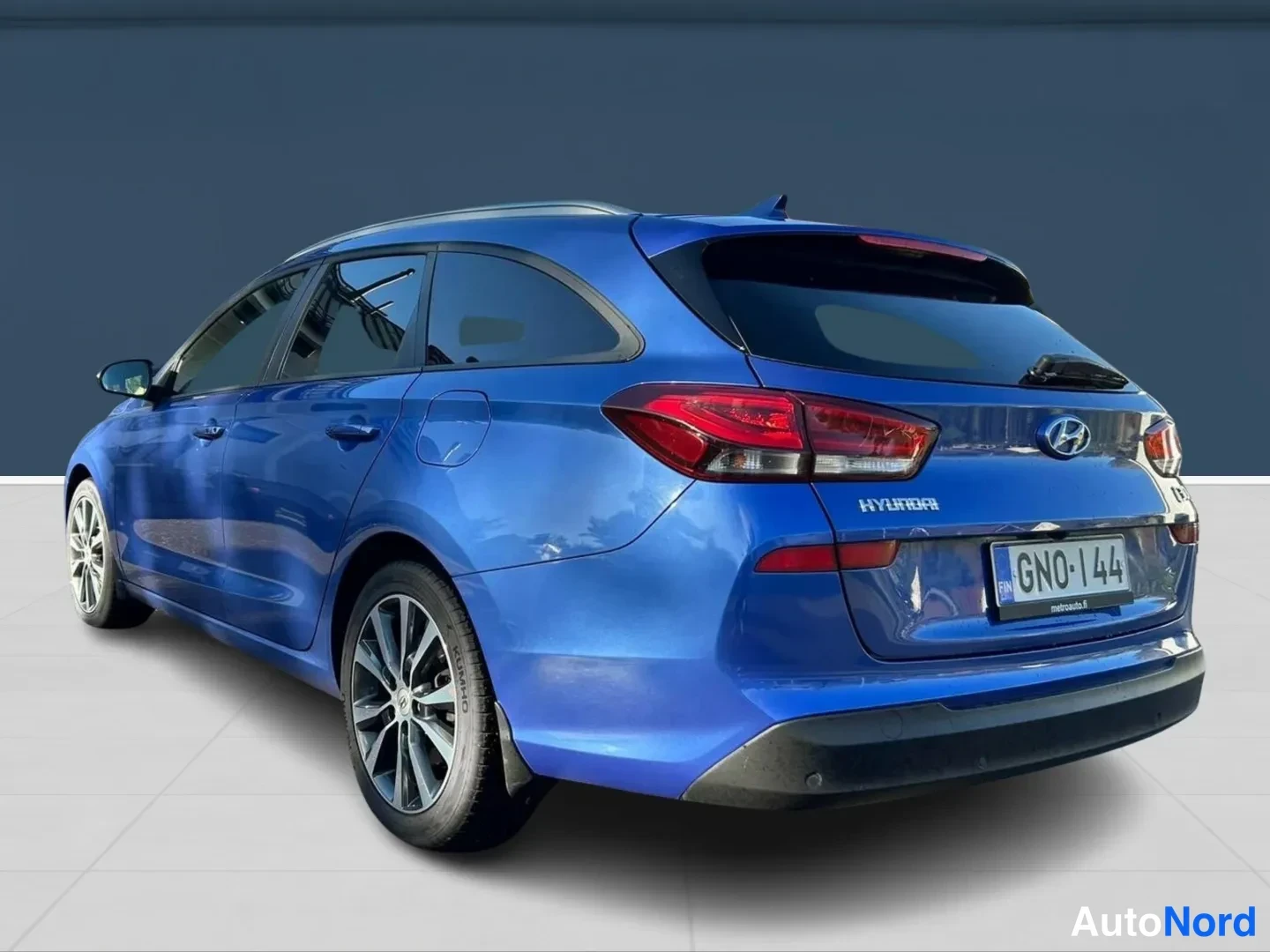 Sininen Hyundai i30 2020, takaviisto, kuva 4