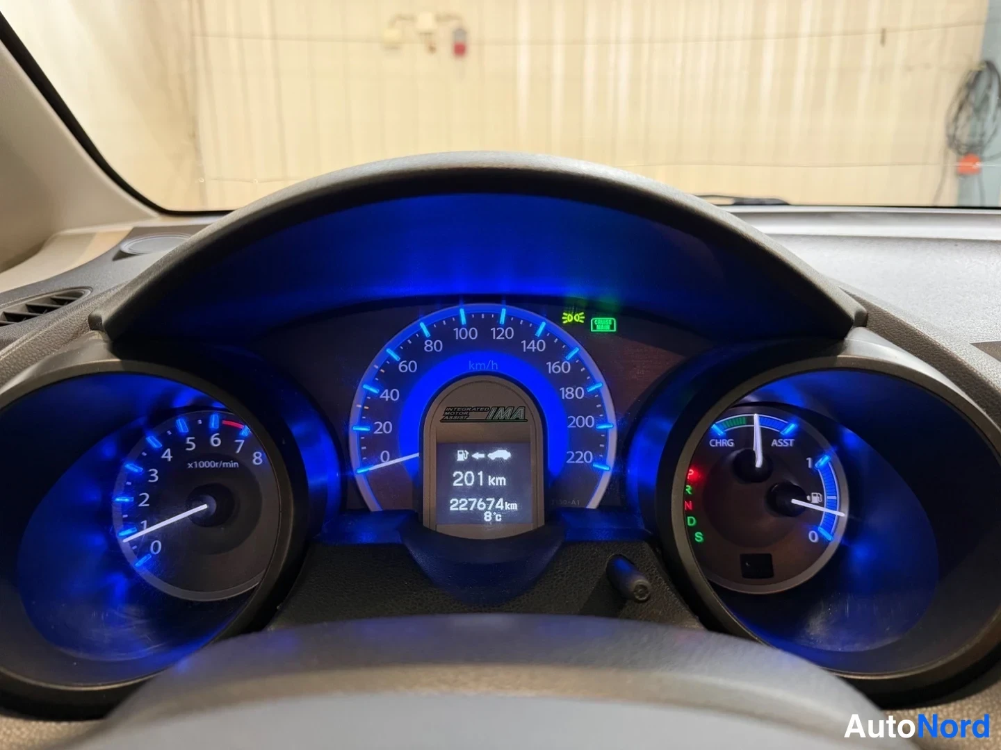 Grön Honda Jazz 2012, detalj, bild 11