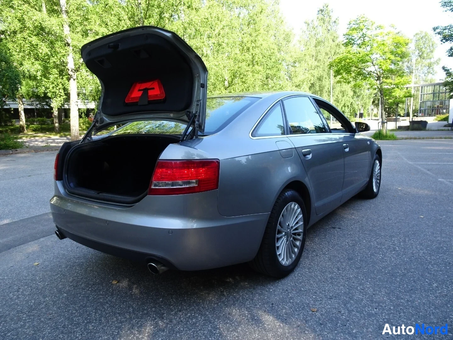 Harmaa Audi A6 2006, takaviisto, kuva 15