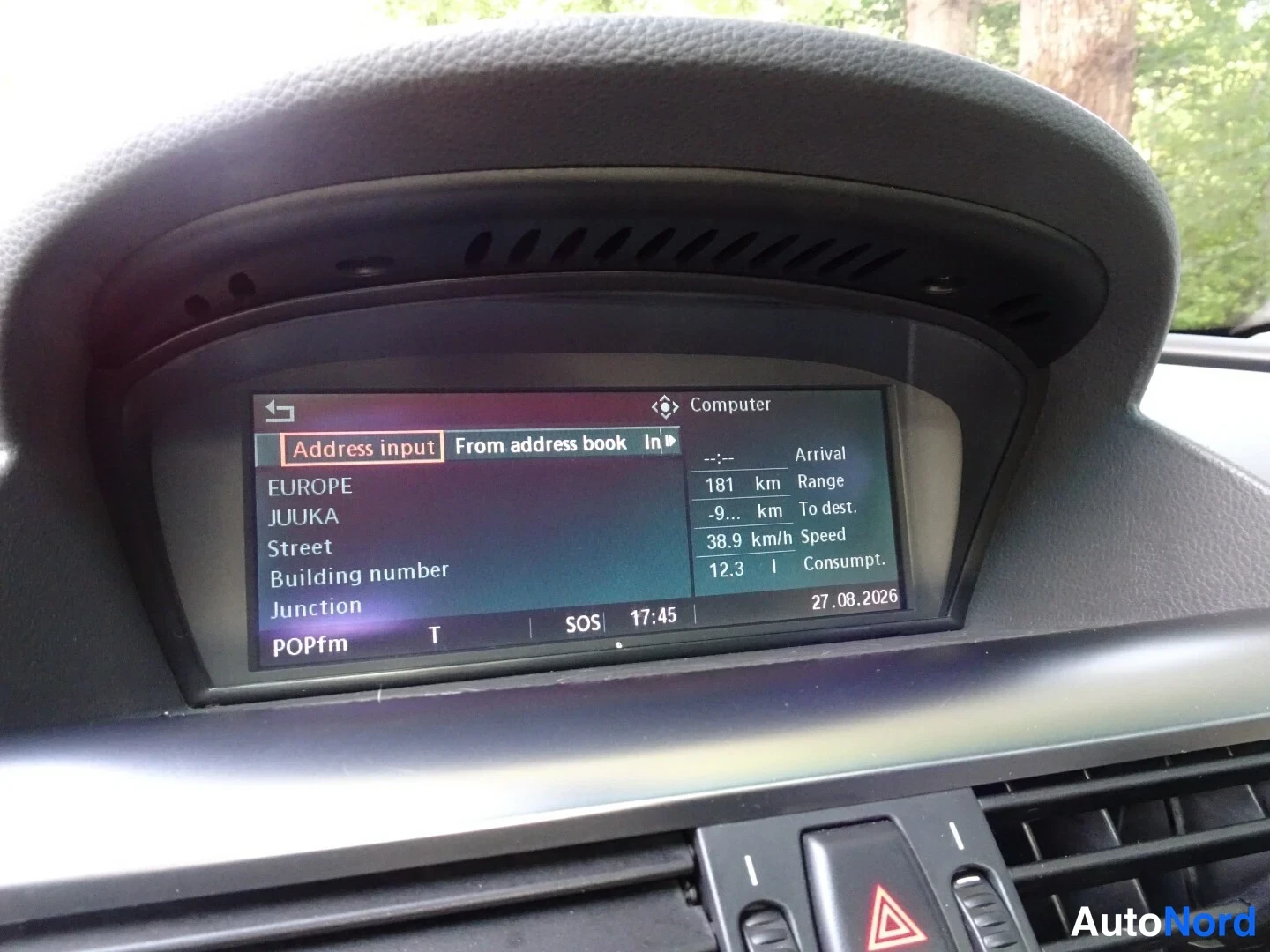 Musta BMW 645i 2004, yksityiskohta, kuva 38