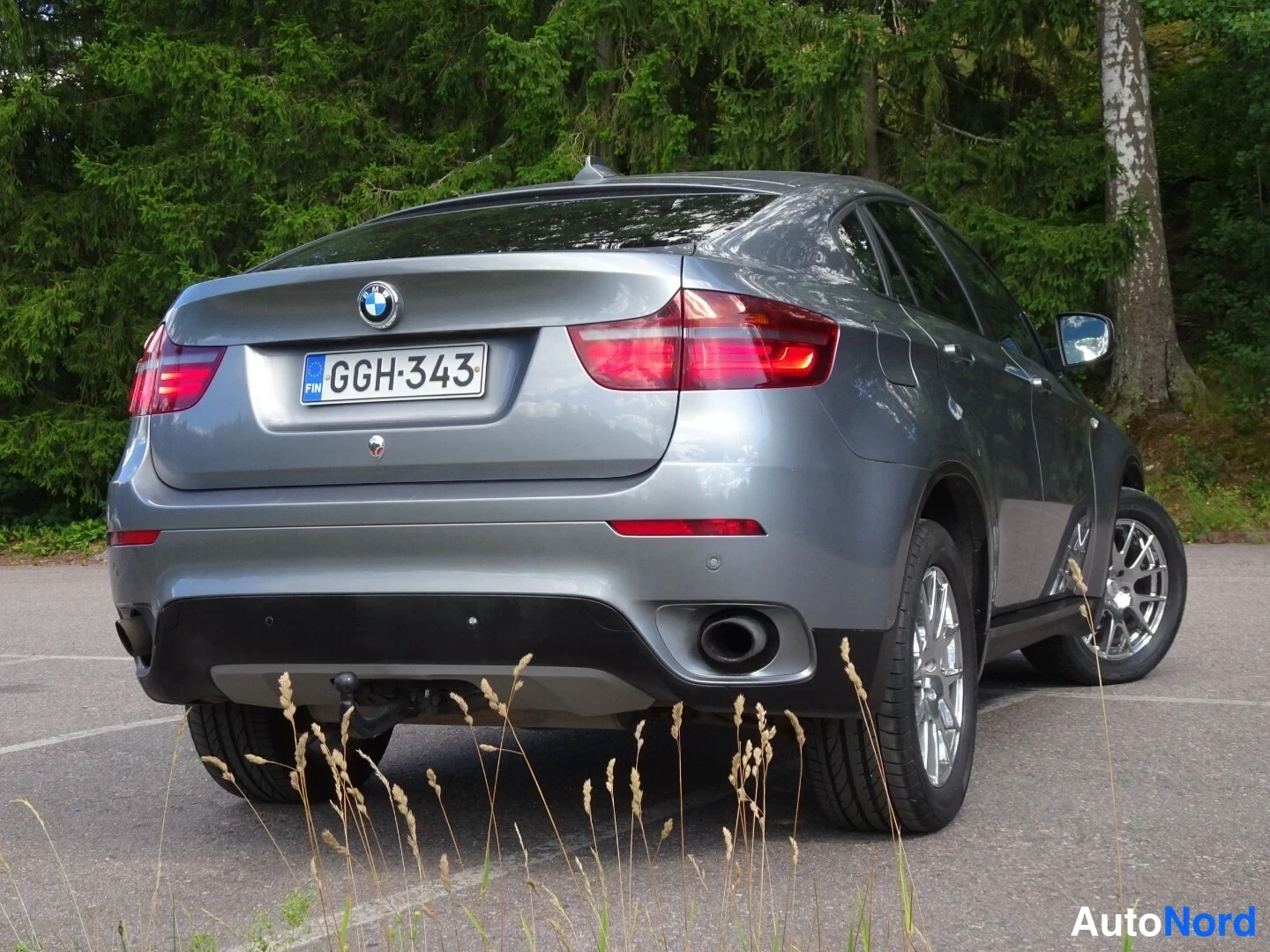 Hopea BMW X6 xDrive40d 2011, takaviisto, kuva 14