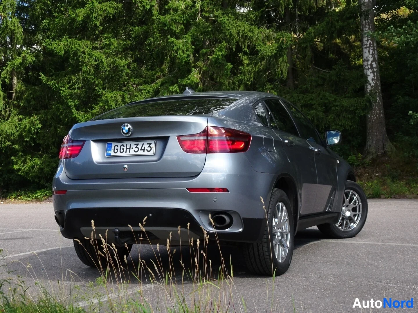 Hopea BMW X6 xDrive40d 2011, takaviisto, kuva 13