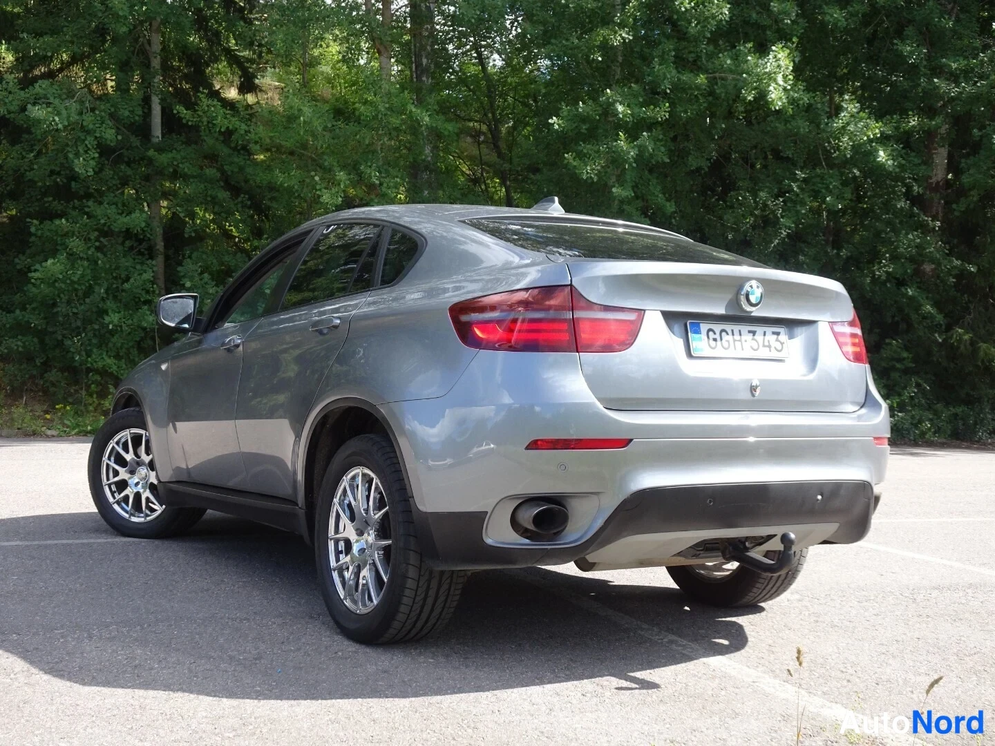 Hopea BMW X6 xDrive40d 2011, takaviisto, kuva 15