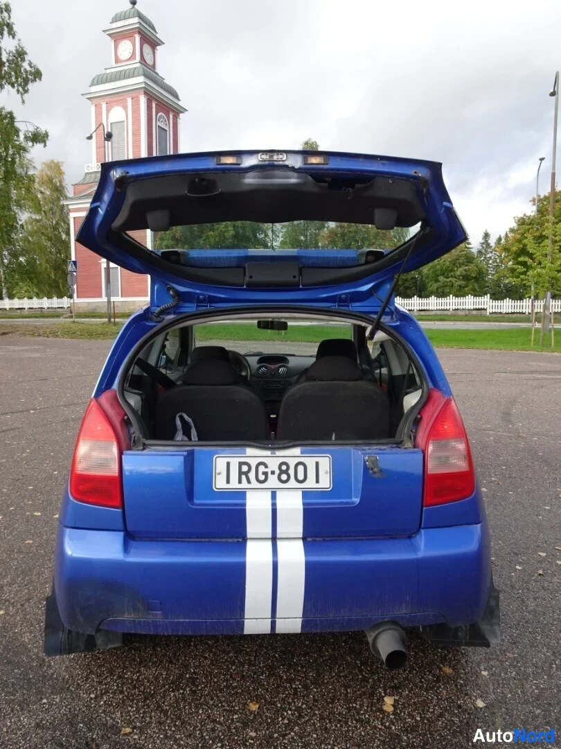 Blue Citroen C2 2004, rear, photo 20