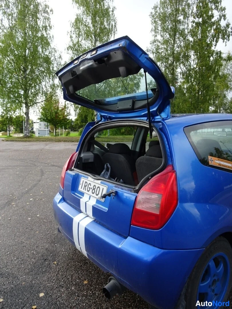 Blue Citroen C2 2004, rear three-quarter, photo 15