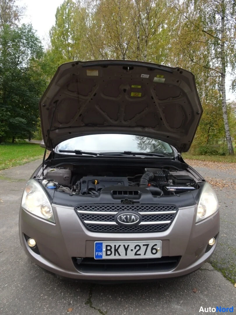 Beige Kia Ceed 2008, edestä, kuva 9