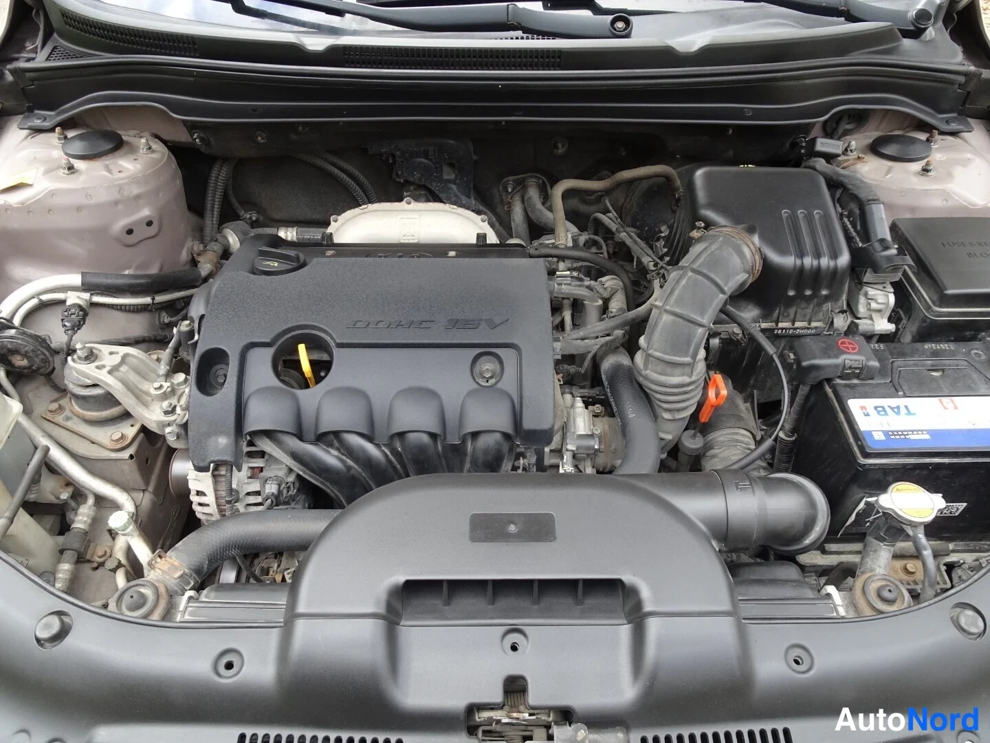 Beige Kia Ceed 2008, moottoritila, kuva 28