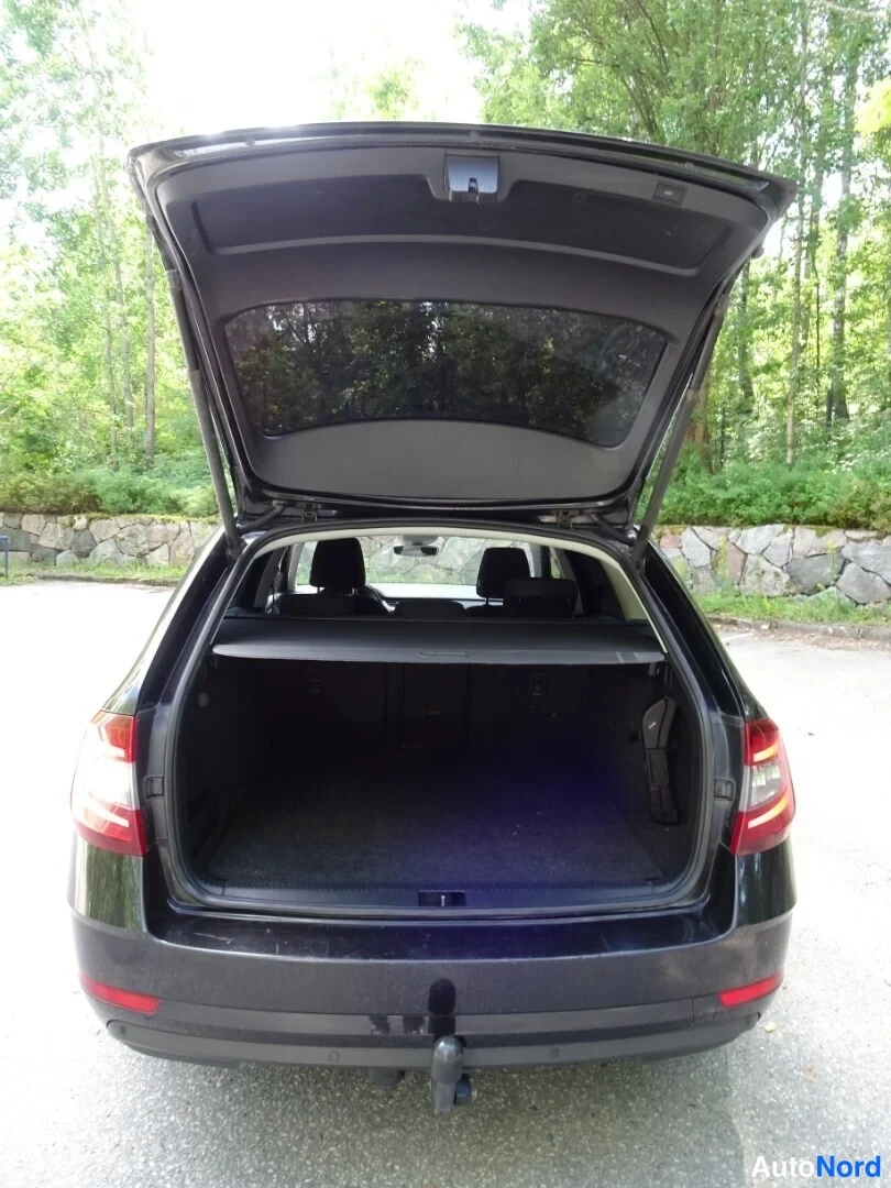 Musta Skoda Octavia 2020, takaa, kuva 15