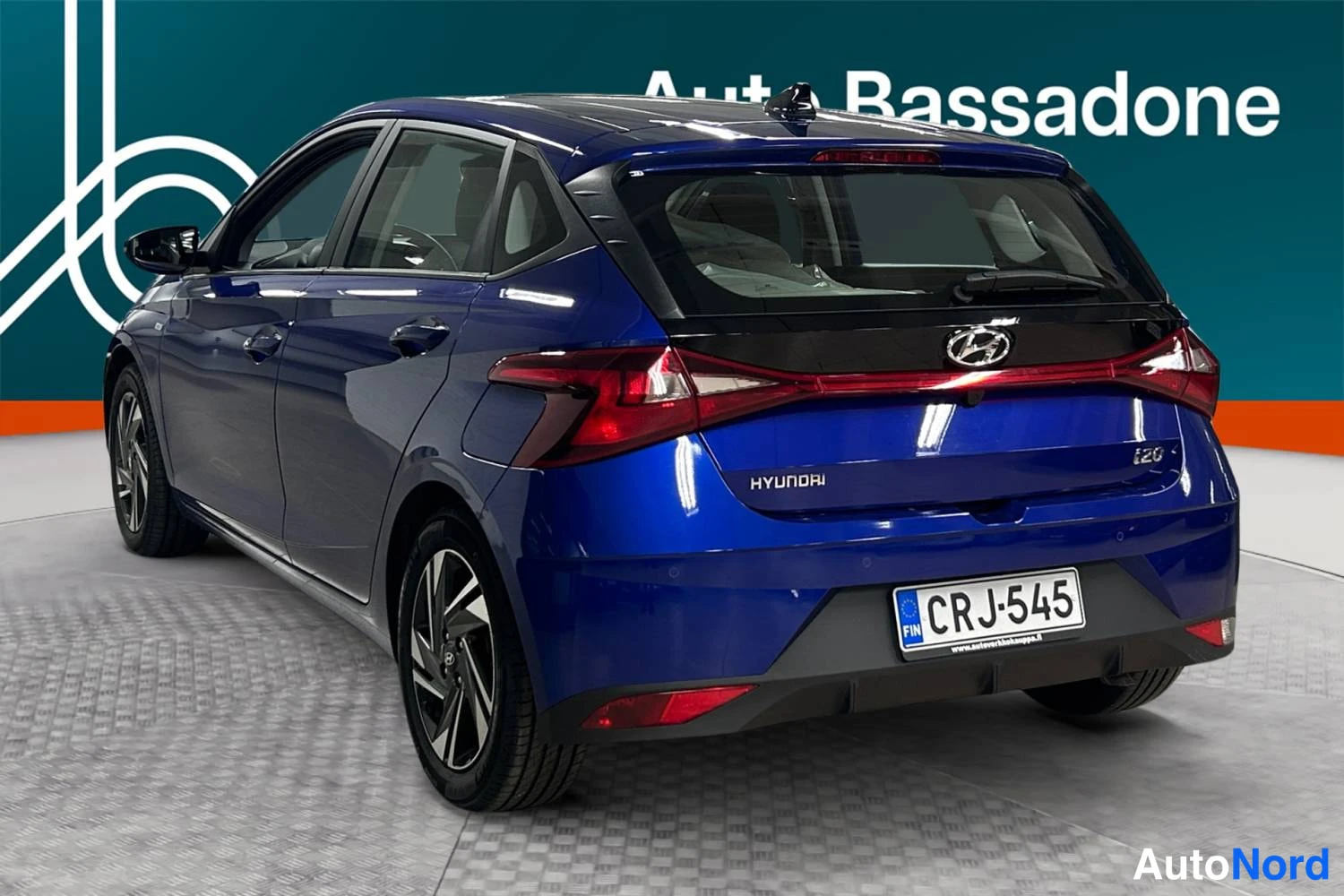 Sininen Hyundai I20 2023, takaviisto, kuva 7