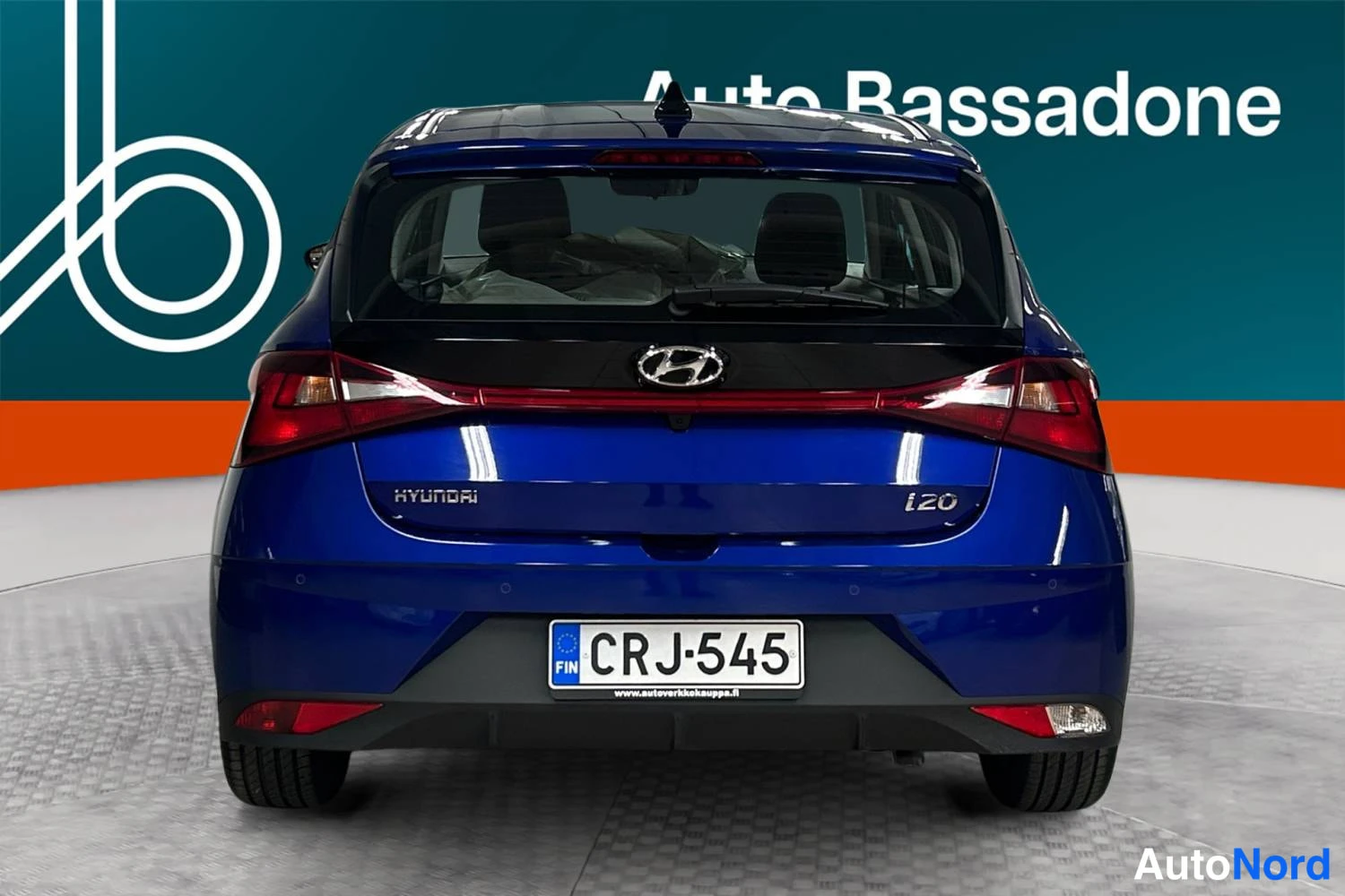 Sininen Hyundai I20 2023, takaa, kuva 9