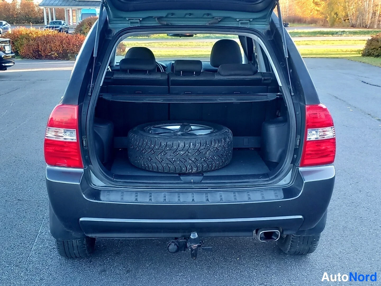 Vihreä Kia Sportage 2007, tavaratila, kuva 25