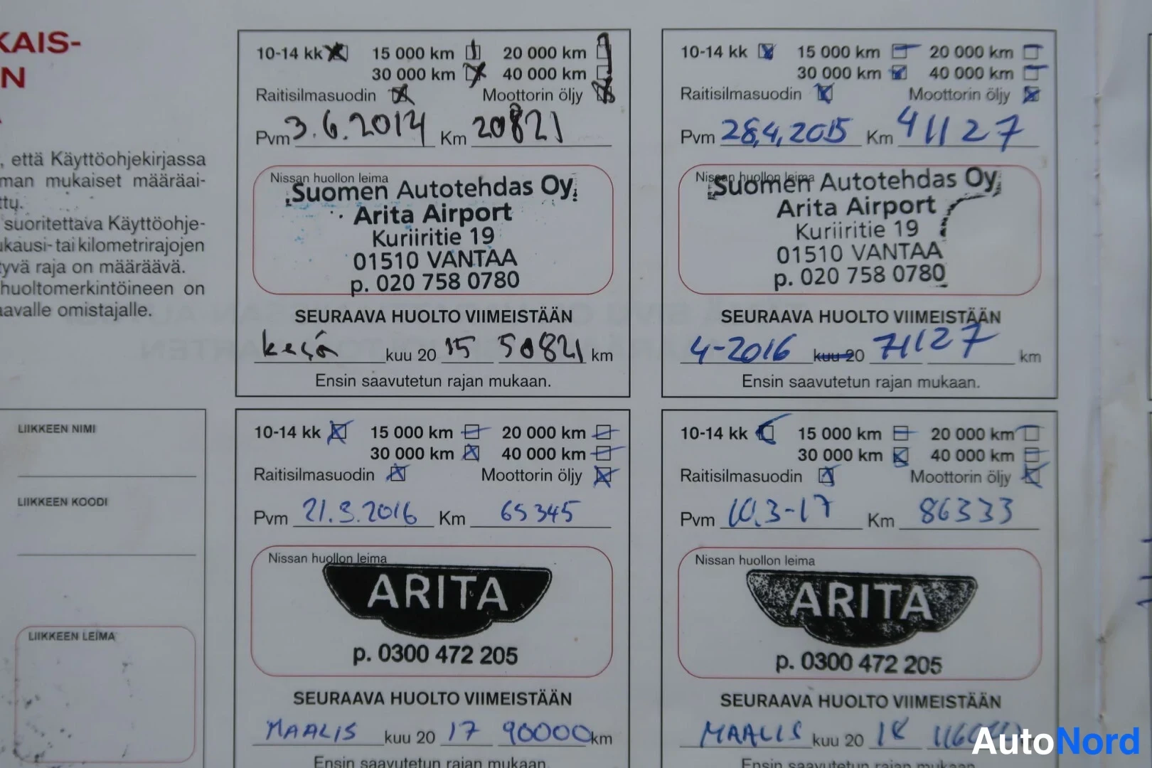 Harmaa Nissan Qashqai+2 2013, asiakirja, kuva 35