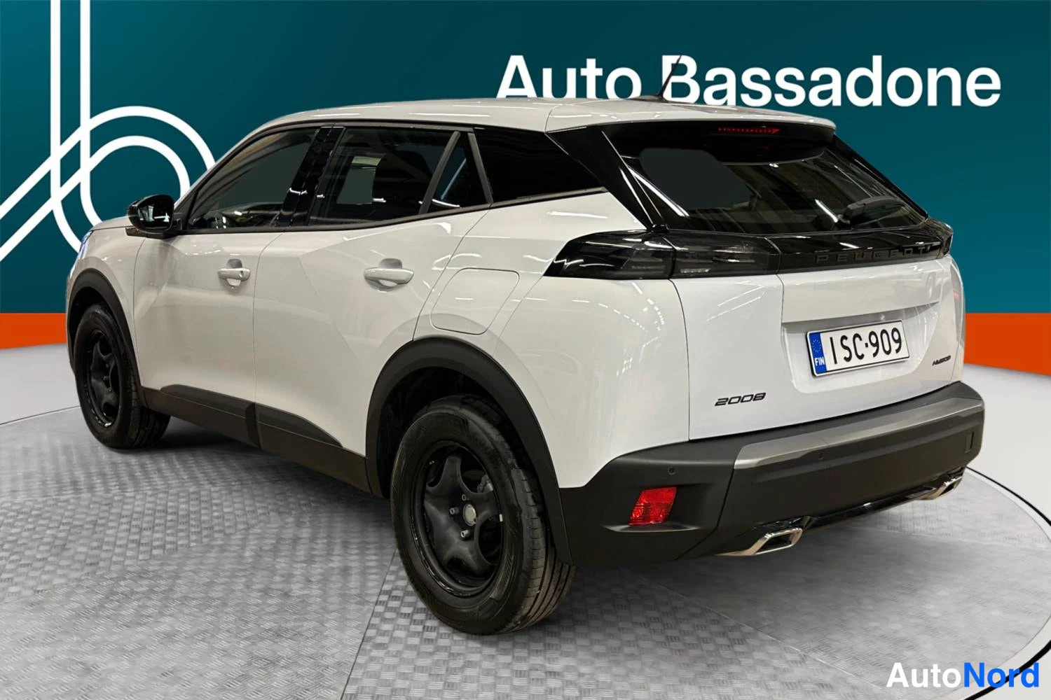 Valkoinen Peugeot 2008 2025, takaviisto, kuva 7