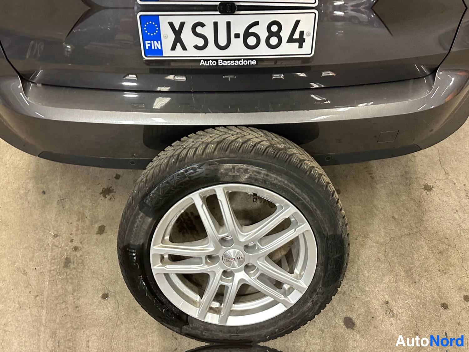 Harmaa Opel Astra Sports Tourer 2024, yksityiskohta, kuva 16