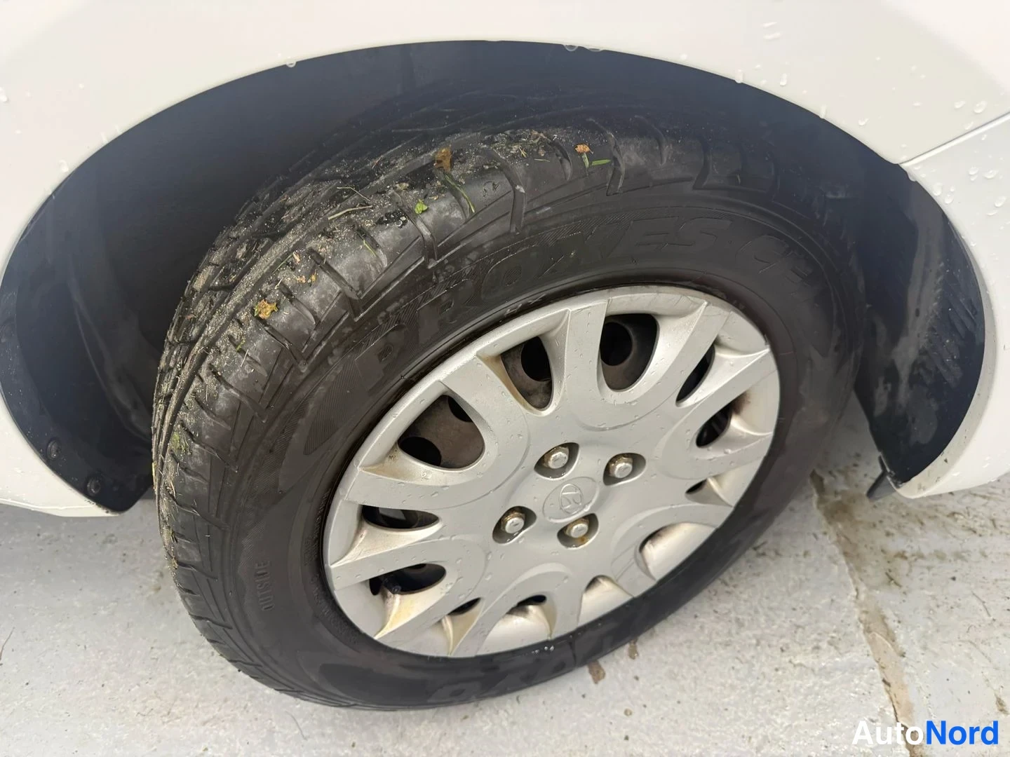Vit Hyundai i20 2009, detalj, bild 15