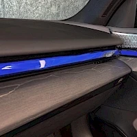 Musta BMW i5 2024, yksityiskohta, kuva 14