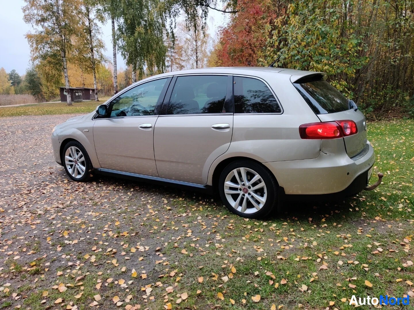 Beige Fiat Croma 2008, takaviisto, kuva 13