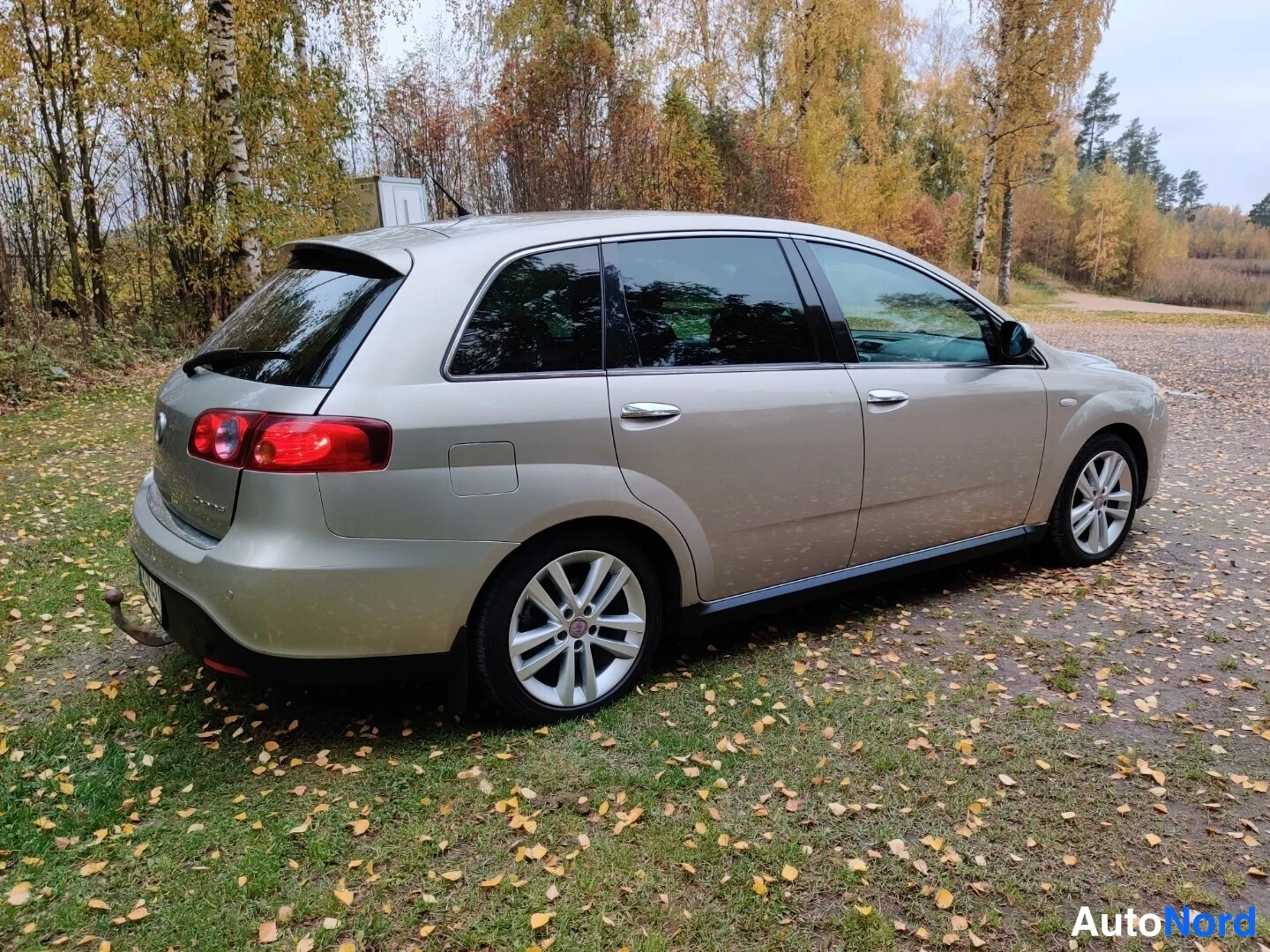 Beige Fiat Croma 2008, takaviisto, kuva 14