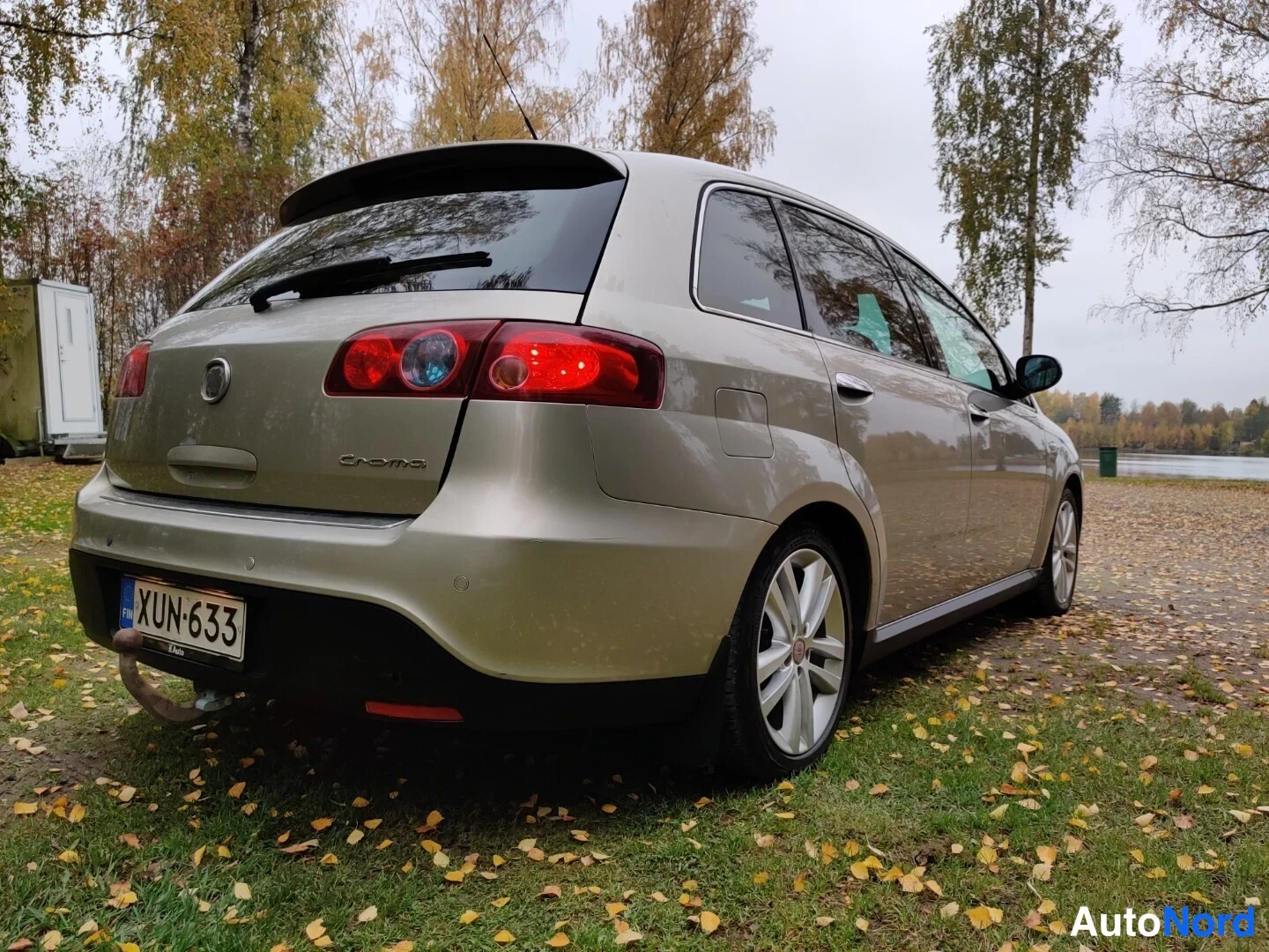Beige Fiat Croma 2008, takaviisto, kuva 18