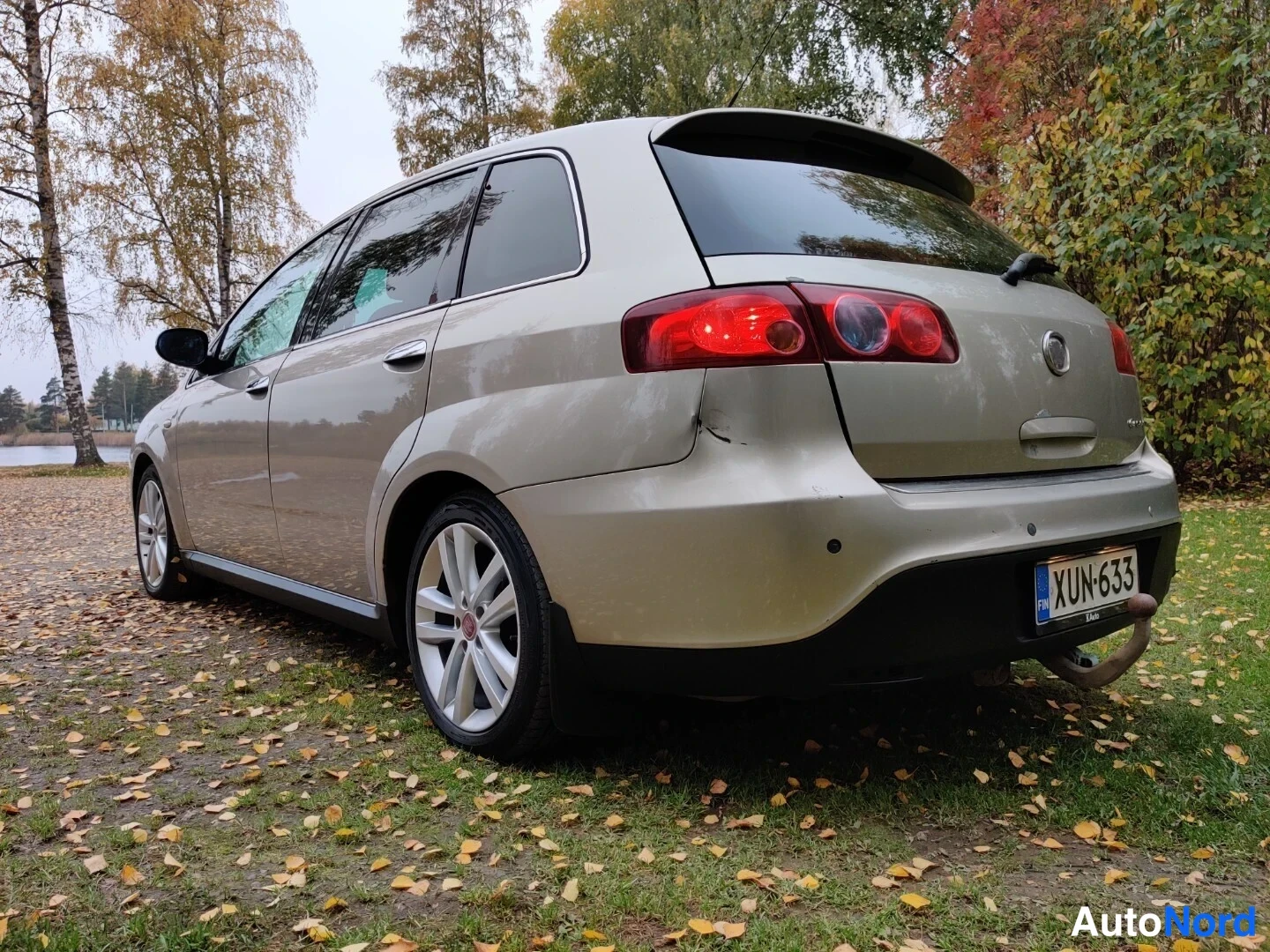 Beige Fiat Croma 2008, takaviisto, kuva 19