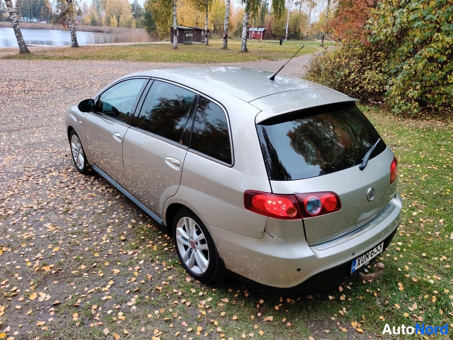 Beige Fiat Croma 2008, takaviisto, kuva 15