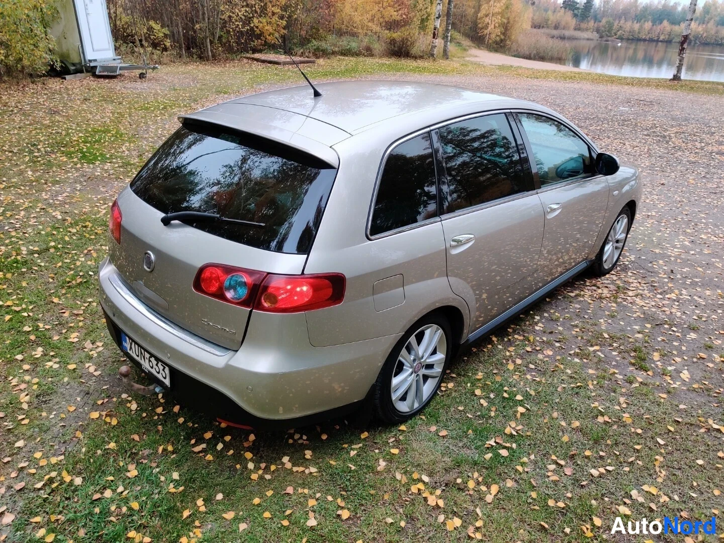 Beige Fiat Croma 2008, takaviisto, kuva 16