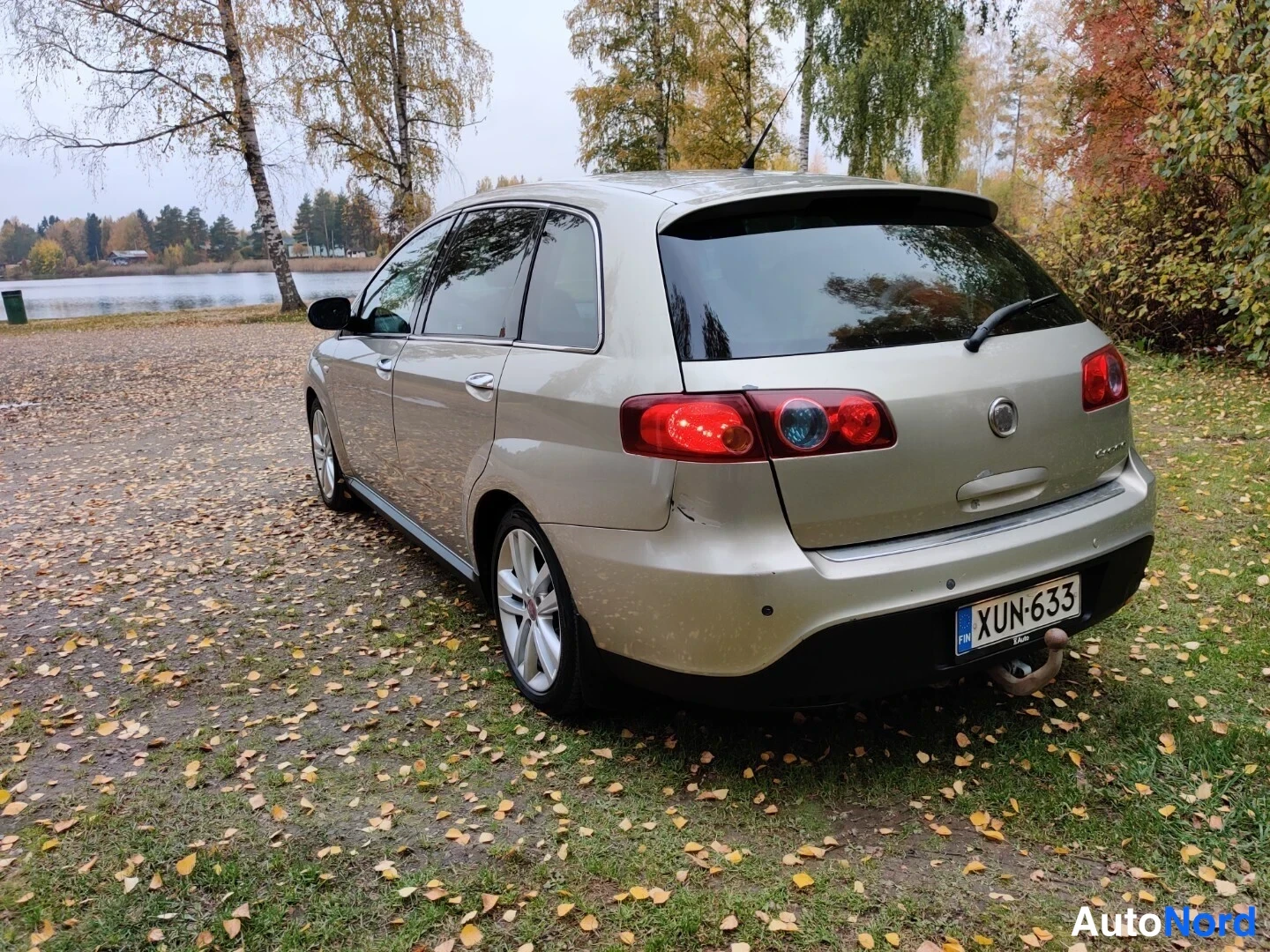 Beige Fiat Croma 2008, takaviisto, kuva 17