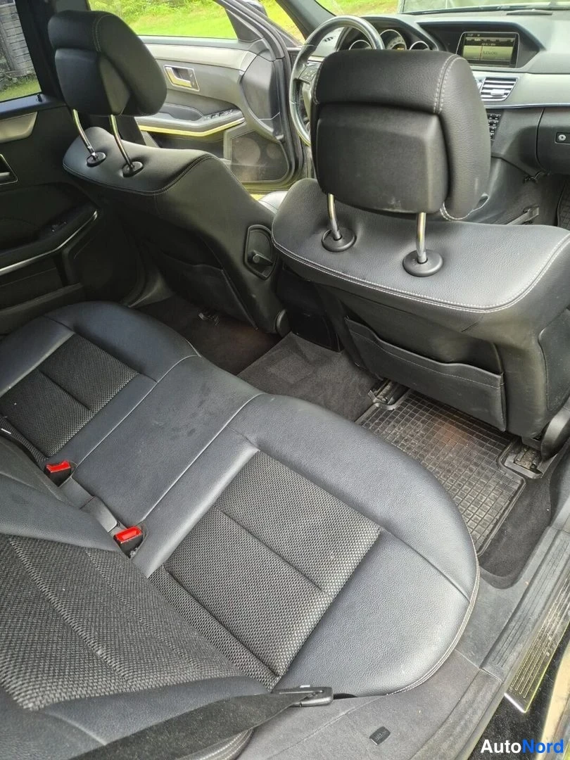 Musta Mercedes-Benz E 250 d 4MATIC 2013, takaistuimet, kuva 13