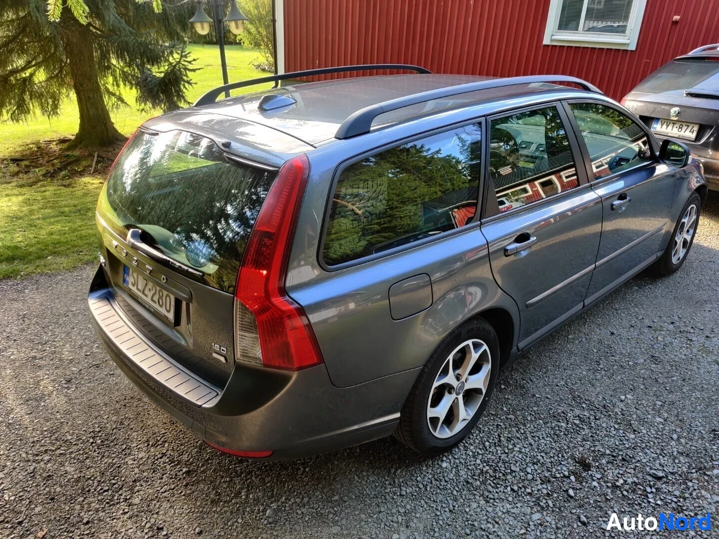 Harmaa Volvo V50 2009, takaviisto, kuva 14