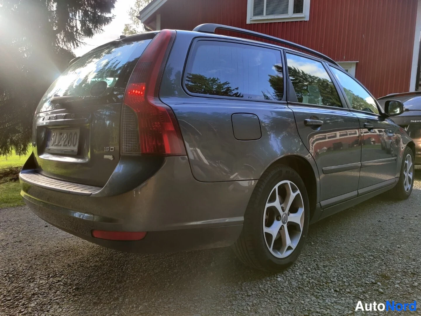 Harmaa Volvo V50 2009, takaviisto, kuva 20