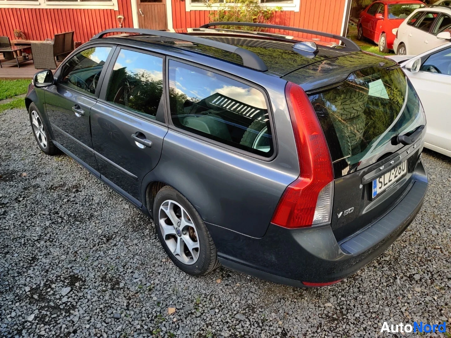 Harmaa Volvo V50 2009, takaviisto, kuva 15