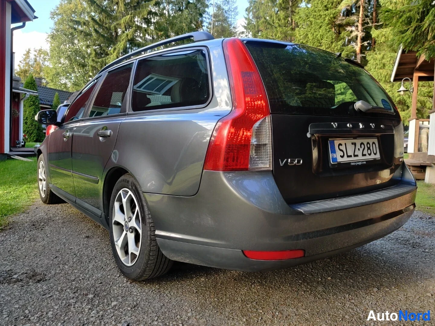 Harmaa Volvo V50 2009, takaviisto, kuva 19