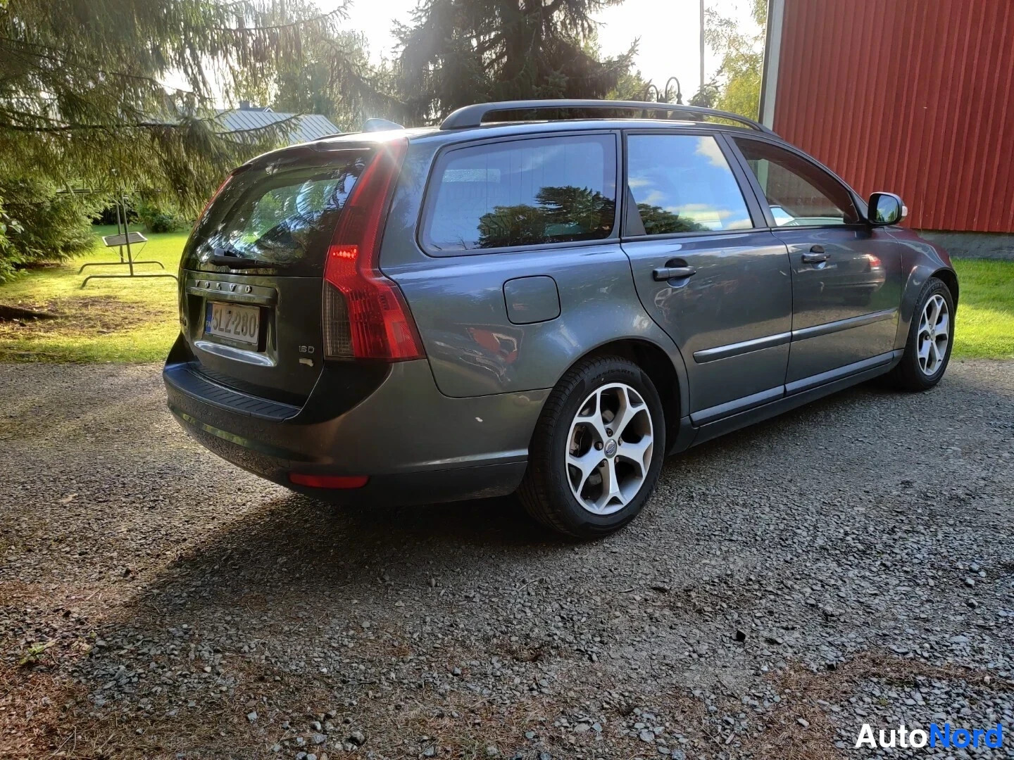 Harmaa Volvo V50 2009, takaviisto, kuva 16