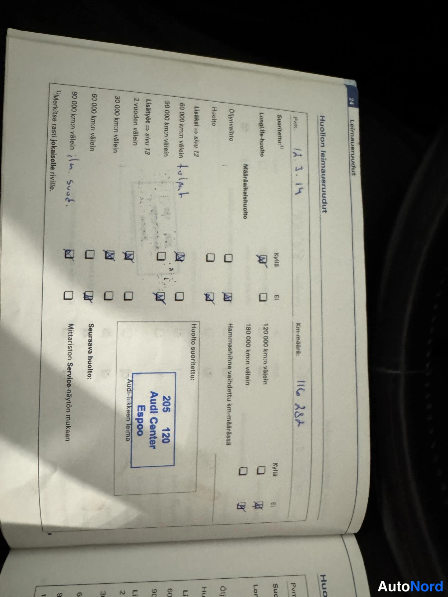 Keltainen Audi A4 2005, asiakirja, kuva 20