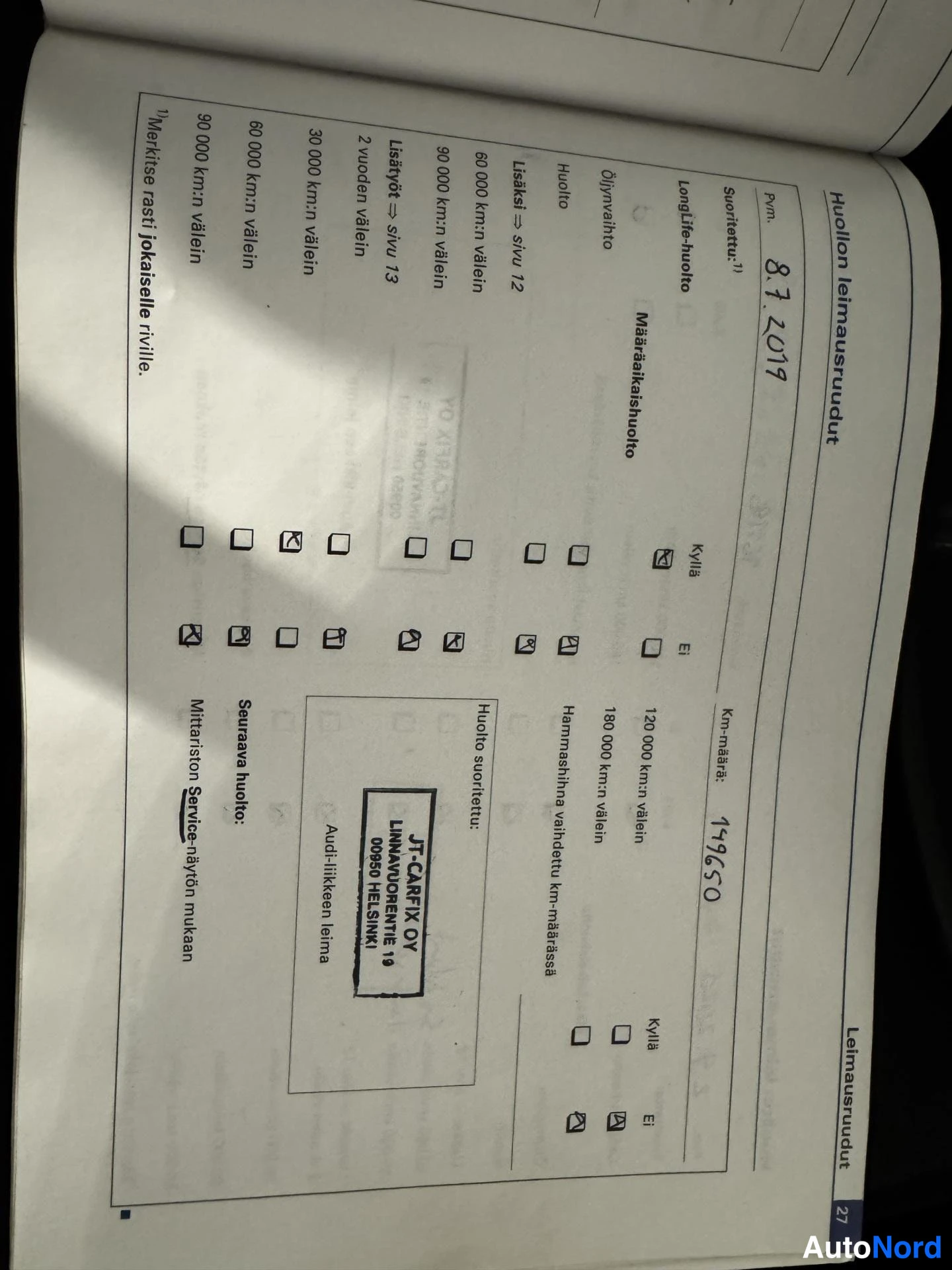 Keltainen Audi A4 2005, asiakirja, kuva 23