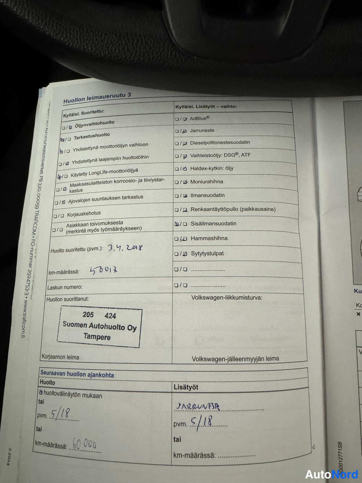 Punainen Volkswagen Polo 2015, asiakirja, kuva 17