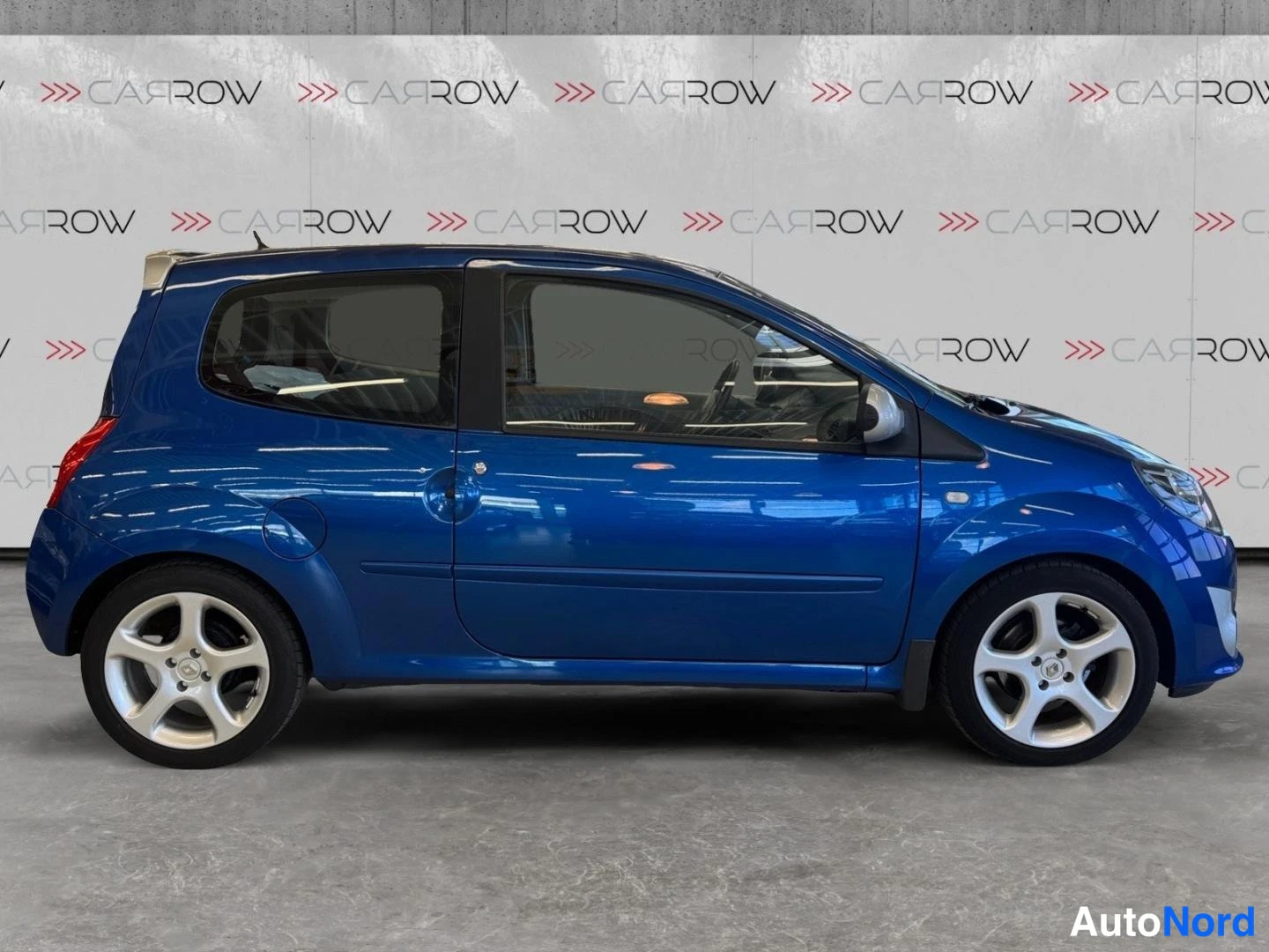 Sininen Renault Twingo 2008, etuviisto, keula oikealle, kuva 3