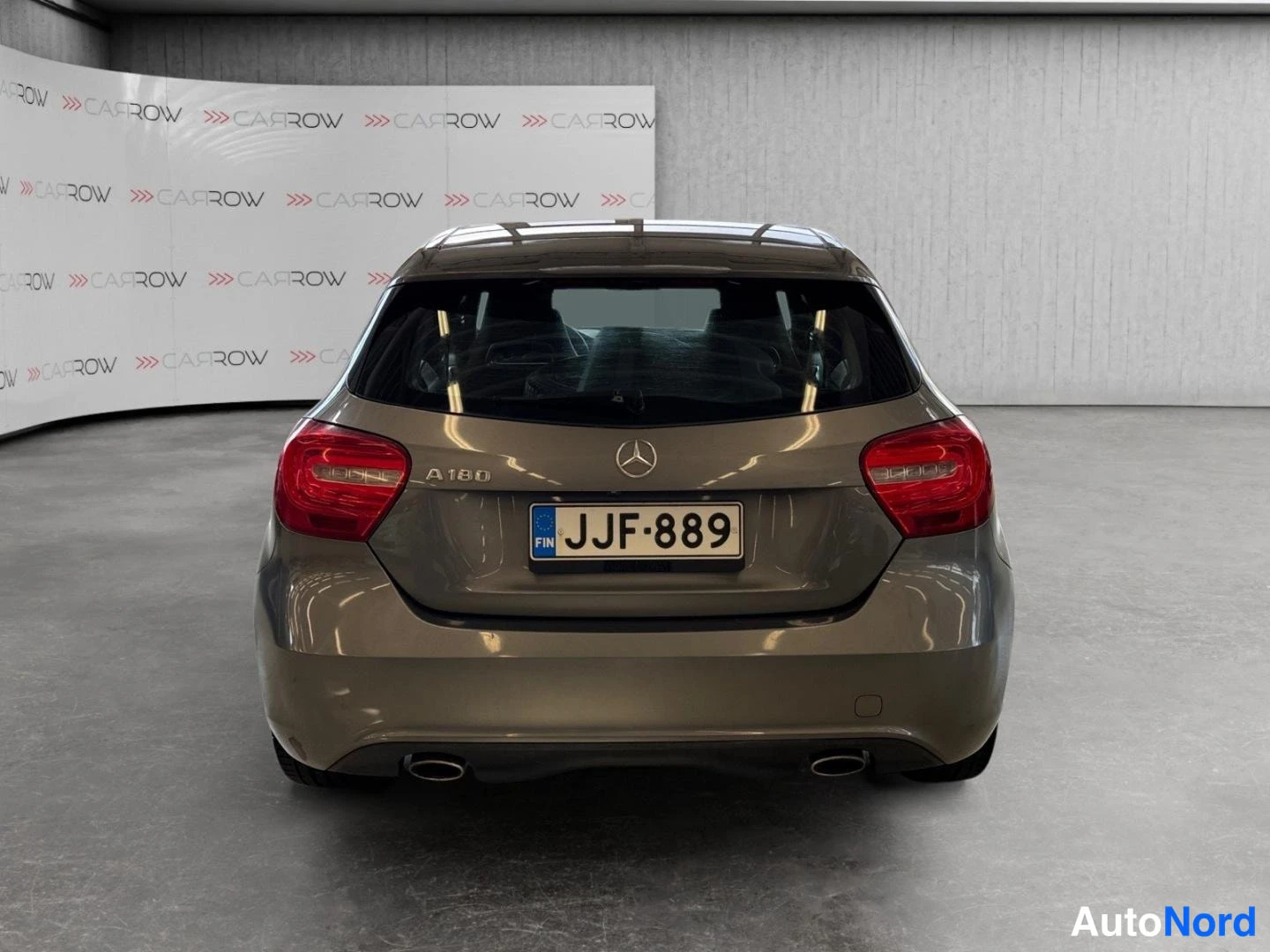 Grey Mercedes-Benz A 180 2014, rear, photo 8