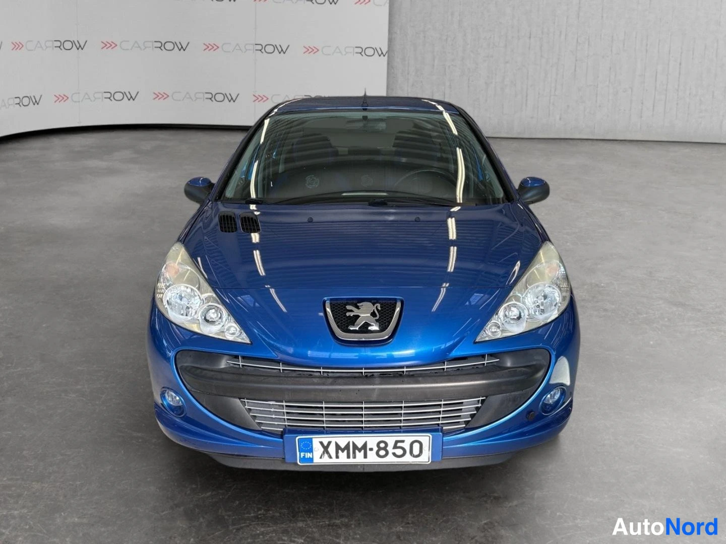 Sininen Peugeot 206+ 2012, edestä, kuva 3