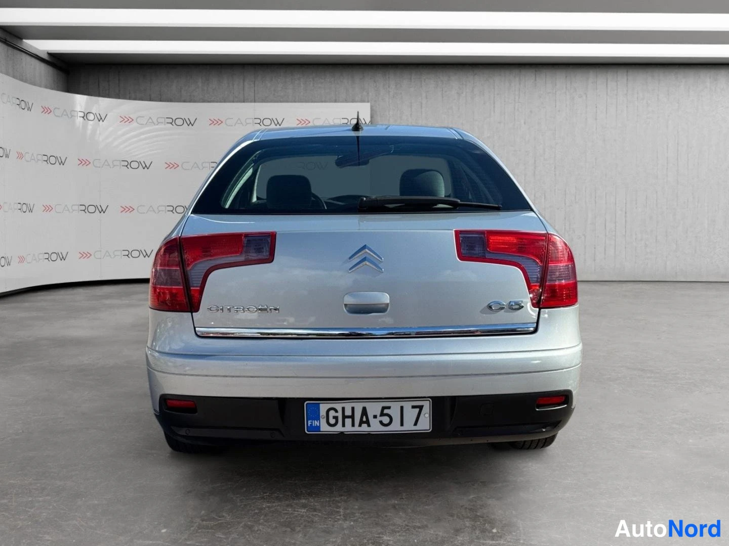 Harmaa Citroen C5 2006, takaa, kuva 8