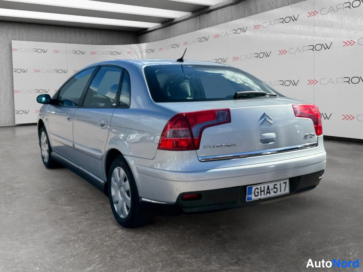 Harmaa Citroen C5 2006, takaviisto, kuva 7