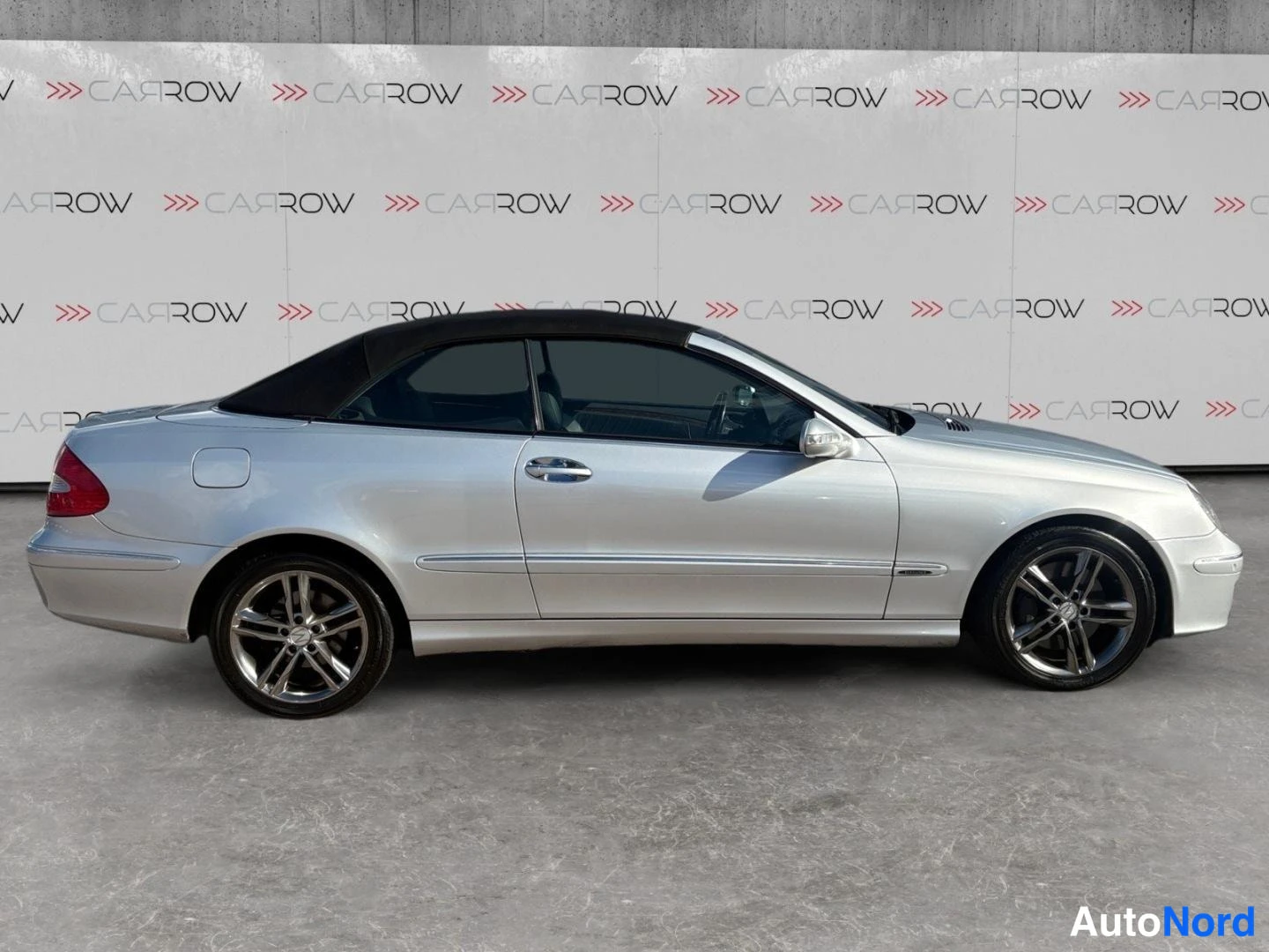 Silver Mercedes-Benz CLK 320 CDI 2006, side, photo 6