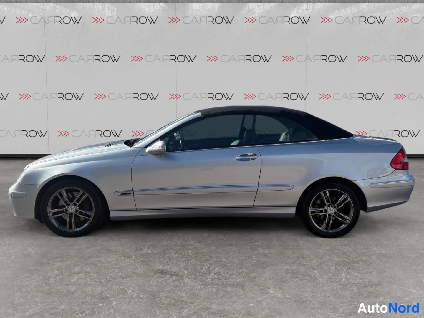 Silver Mercedes-Benz CLK 320 CDI 2006, side, photo 7