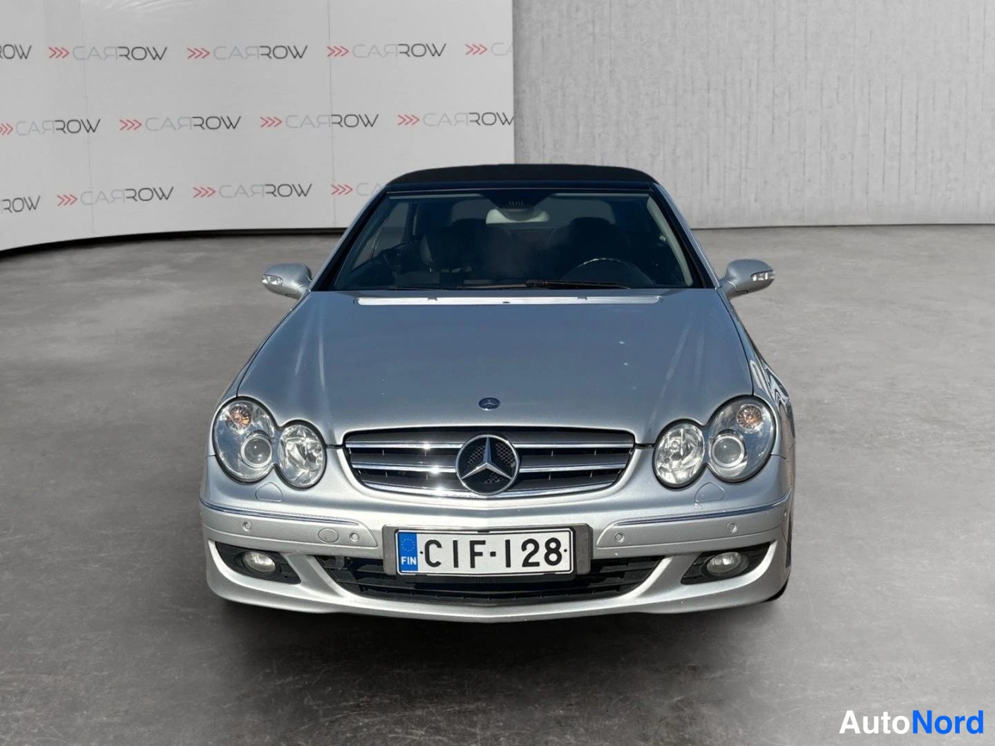 Silver Mercedes-Benz CLK 320 CDI 2006, front, photo 5