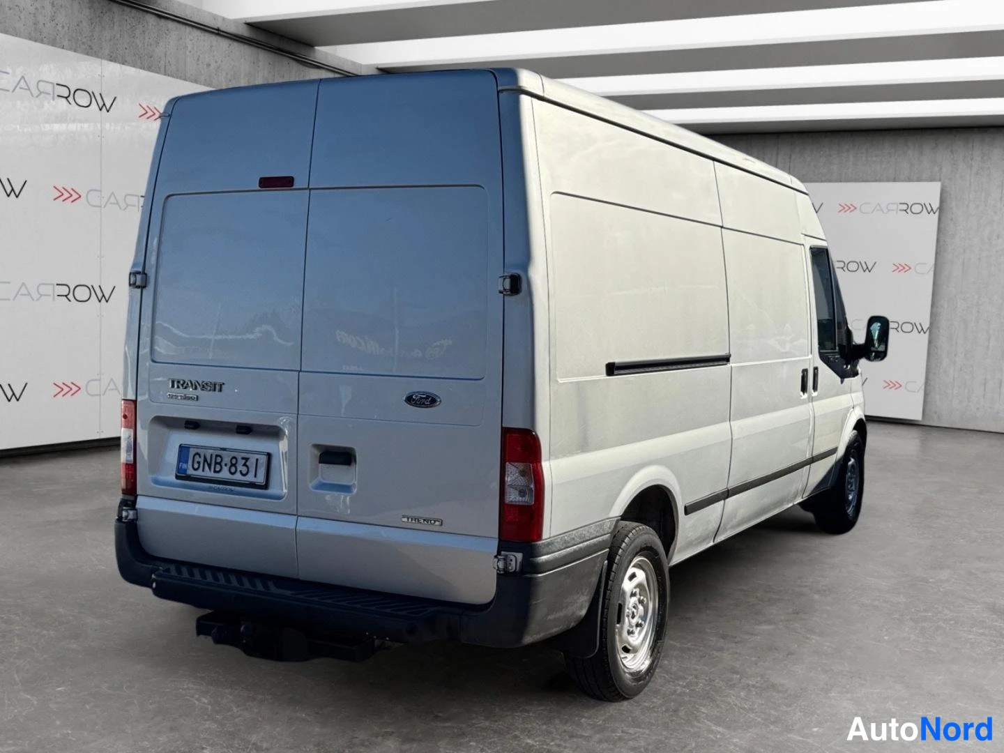 Harmaa Ford Transit 2012, takaviisto, kuva 6
