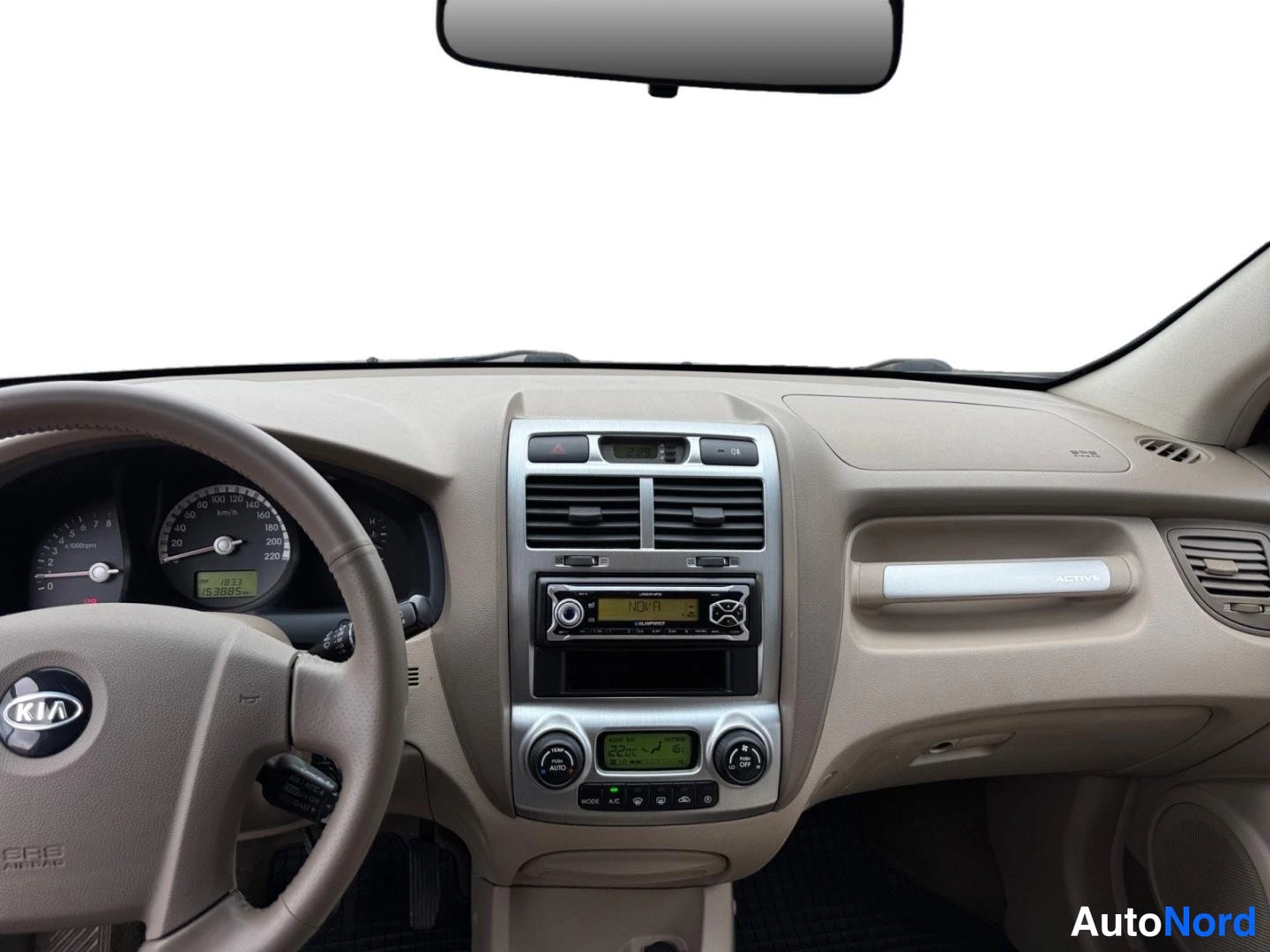 Sininen Kia Sportage 2006, ohjaamo, kuva 13